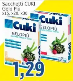 Market Ingross Sacchetti Cuki Gelo Più offerta