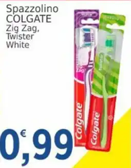 Market Ingross Spazzolino Colgate Zig Zag, Twister White offerta