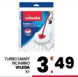Despar Sicilia Turbo smart ricambio vileda offerta