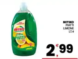 Despar Sicilia Mitiko piatti limone offerta