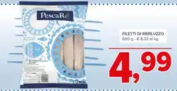 Todis Filetti di merluzzo PescaRe offerta