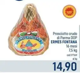 Talento Professional Store Prosciutto crudo di Parma DOP Ermes Fontana offerta