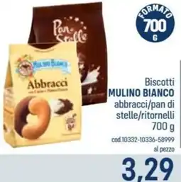 Talento Professional Store Biscotti Mulino Bianco abbracci offerta