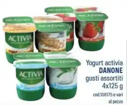 Talento Professional Store Yogurt activia DANONE offerta