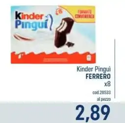 Talento Professional Store Kinder Pinguì Ferrero offerta