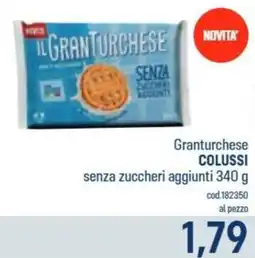Talento Professional Store Granturchese Colussi senza zuccheri aggiunti offerta