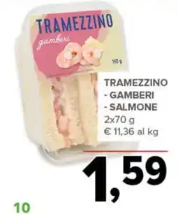 Todis Tramezzino gamberi offerta