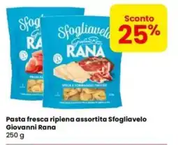 Eurospar Pasta fresca ripiena assortita Sfogliavelo Giovanni Rana offerta