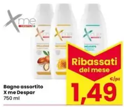 Eurospar Bagno assortito X me Despar offerta