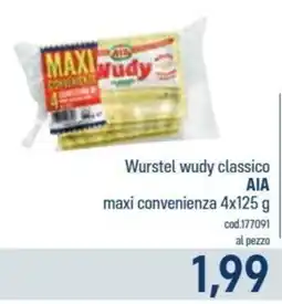 Talento Professional Store Wurstel wudy classico AIA offerta