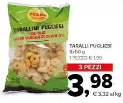 Todis Tarallini Pugliesi con olio extra vergine di oliva 3% Forno offerta