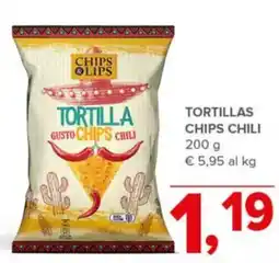 Todis Chips & Lips Tortilla Chips Chili offerta