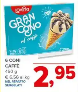 Todis Gran Cono al caffè Loving offerta