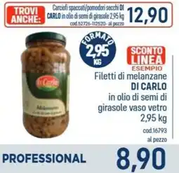 Talento Professional Store Filetti di melanzane DI CARLO offerta
