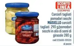 Talento Professional Store Carciofi tagliati pomodori secchi Masiello offerta
