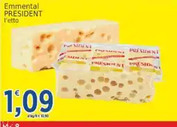 Market Ingross Emmenthal President offerta