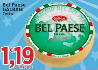 Market Ingross Bel Paese Galbani offerta