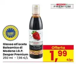 Eurospar Glassa all'aceto Balsamico di Modena I.G.P. Despar Premium offerta