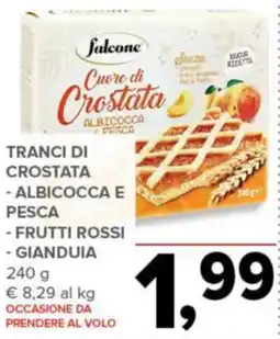 Todis Falcone Cuore di Crostata Albicocca e Pesca offerta