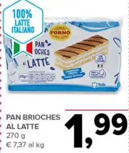 Todis Pan brioche al latte offerta