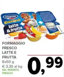 Todis Stuffer cremolo latte & frutta offerta