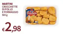 SpeSì Martini crocchette di pollo e formaggio offerta