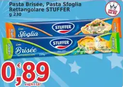 Market Ingross Pasta Brisée, Pasta Sfoglia STUFFER offerta