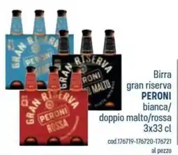 Talento Professional Store Birra gran riserva Peroni offerta