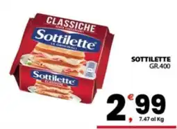 Despar Sicilia Sottilette classiche offerta