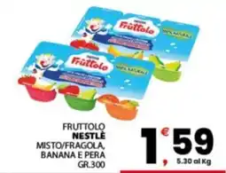 Despar Sicilia Fruttolo Nestlé offerta