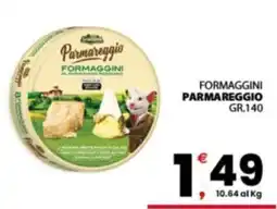 Despar Sicilia Formaggini Parmareggio offerta
