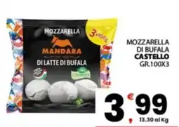 Despar Sicilia Mozzarella di bufala Mandara offerta