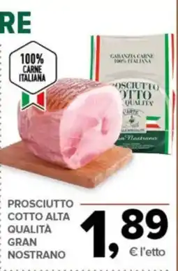 Todis Prosciutto cotto alta qualità gran nostrano offerta
