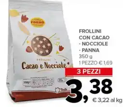 Todis Frollini Cacao e Nocciole offerta