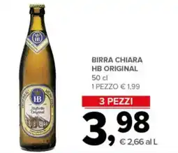 Todis Birra chiara HB Original offerta