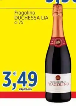 Market Ingross Fragolino Duchessa Lia offerta