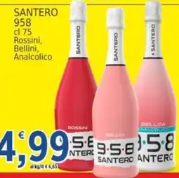 Market Ingross Santero Rossini, Bellini, Analcolico offerta