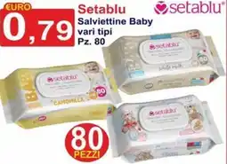 GuMì Supermercati Salviettine Baby setablu offerta
