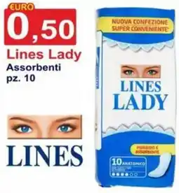 GuMì Supermercati Assorbenti Lines Lady offerta