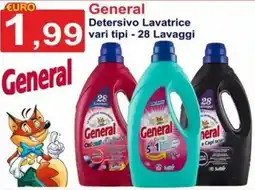 GuMì Supermercati General Detersivo Lavatrice offerta