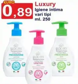 GuMì Supermercati Luxury Detergente Intimo offerta