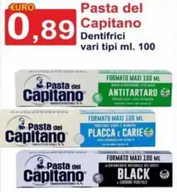 GuMì Supermercati Pasta del Capitano Dentifrici offerta