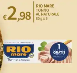 SpeSì Rio mare Tonno al Naturale offerta