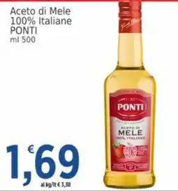 Market Ingross Aceto di Mele Ponti offerta
