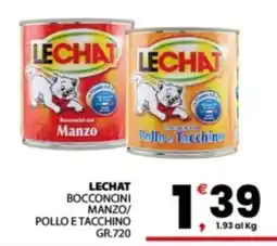 Despar Sicilia Lechat bocconcini manzo pollo e tacchino offerta