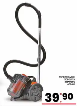 Despar Sicilia Aspirapolvere ciclonica Improve offerta