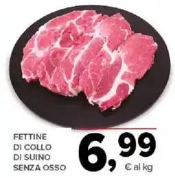 Todis Fettine di collo di suino senza osso offerta