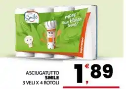 Despar Sicilia Asciugatutto Smile offerta
