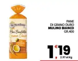 Despar Sicilia Pan Bauletto Grano Duro Mulino Bianco offerta