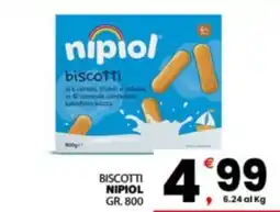 Despar Sicilia Biscotti Nipiol offerta